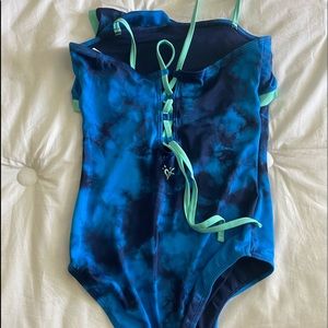 One piece justice swim suit